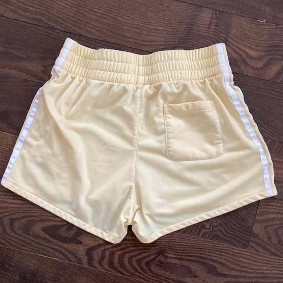 YELLOW Adidas three stripe track shorts - Picture 7 of 7